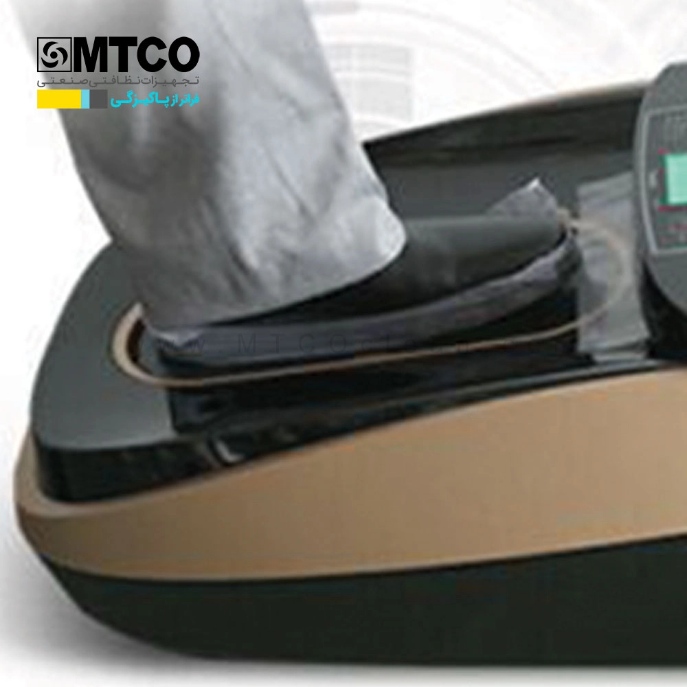 غطاء الحذاء الحراري SCS-1050 4 نحوه کاور کردن کفش با کاور کفش حرارتی SCS 1050