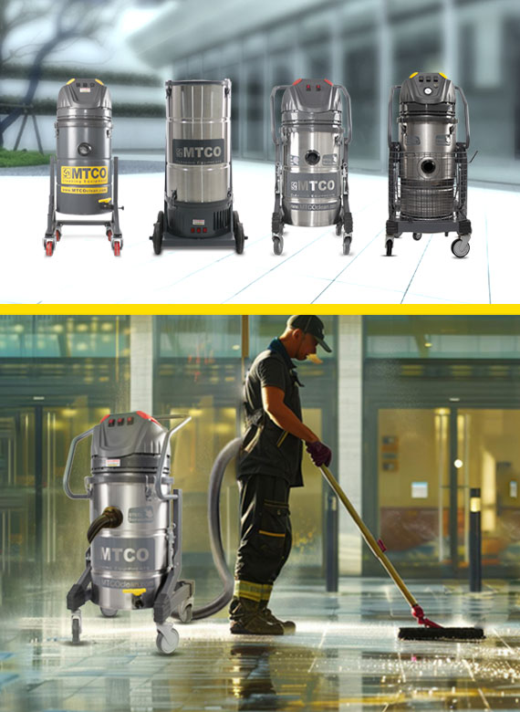 Industrial vacuum cleaner جاروبرقیهای صنعتی امتیکو