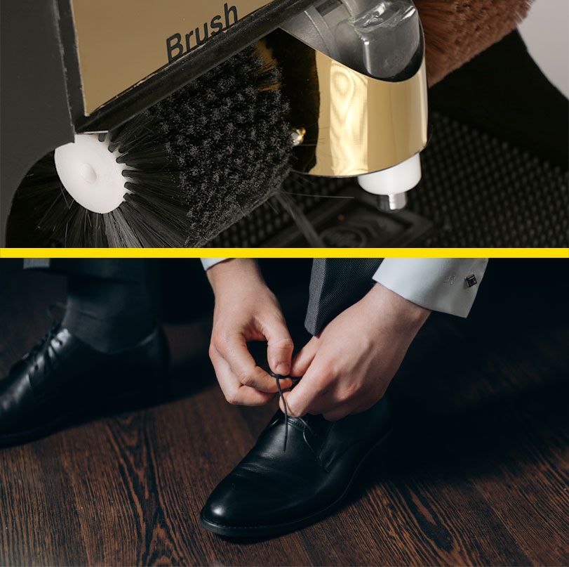 Shoe wax machine واکسزن برقی کفش امتیکو