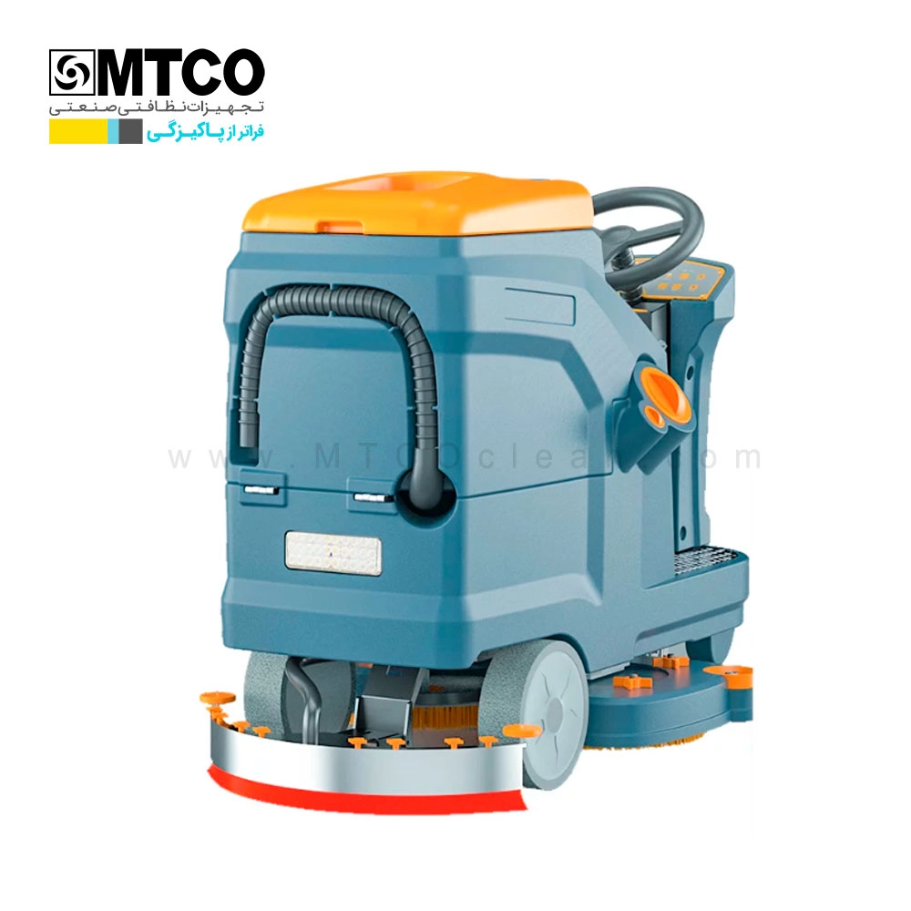 اسکرابر سرنشین دار SCR-85BRC 4 زمین شوی با راننده SCR 85BRC
