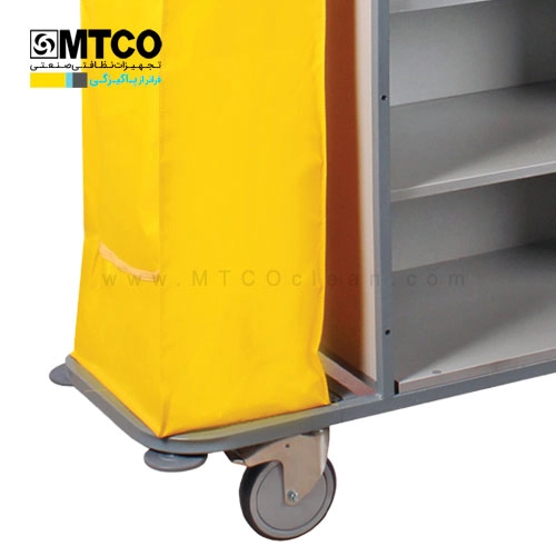 Hotel trolley TR-2030 6 چرخهای روان و مقاوم ترولی هتلی TR 2030