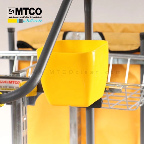 Hospital trolley TR-2050 5 ظرف پلاستیکی کوچک ترولی بیمارستانی TR 2050