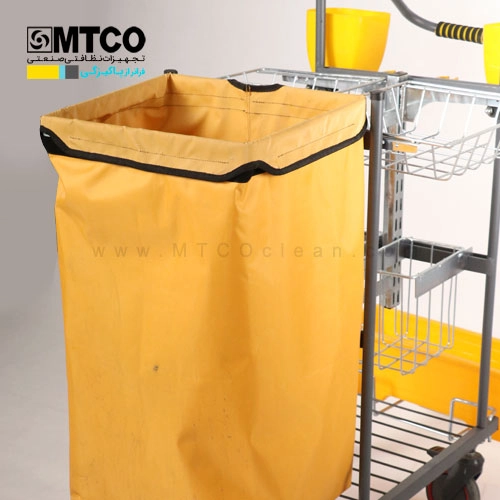 Hospital trolley TR-2050 9 سطل برزنتی ترولی بیمارستانی TR 2050