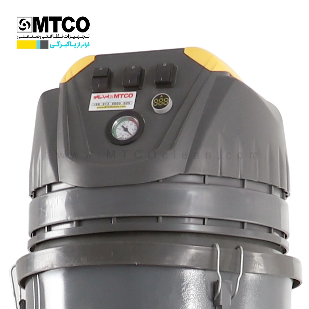 Hero industrial vacuum cleaner VC-39220D 4 کلیدهای کنترلی جاروبرقی صنعتی هیرو VC 39220D