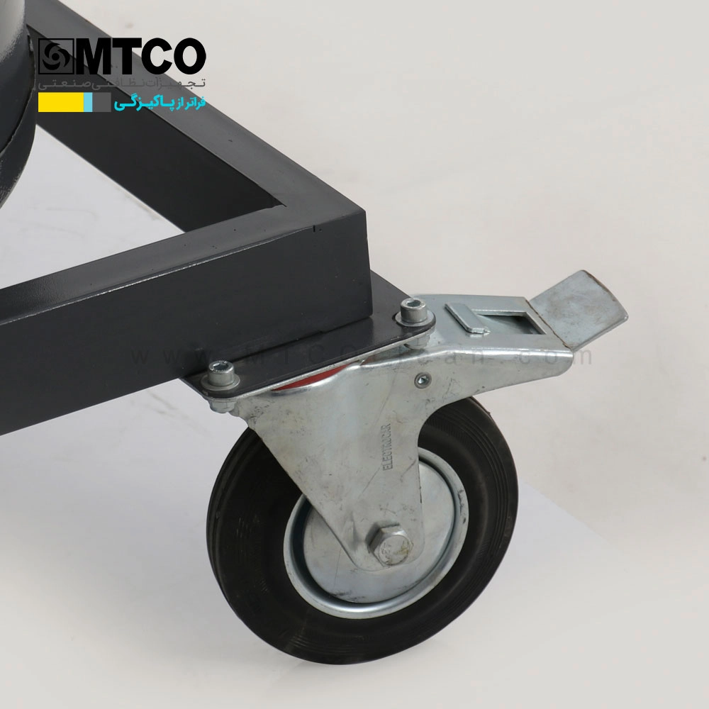 Hero industrial vacuum cleaner VC-39220D 7 چرخهای استاپردار جاروبرقی صنعتی هیرو VC 39220D